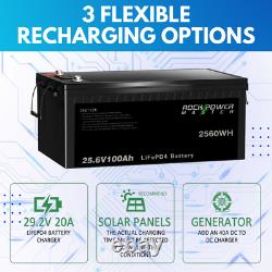 24V100Ah / 24V200Ah LiFePO4 Battery Lithium Iron Phosphate Battery Rechargeable
