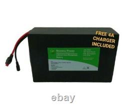 24v 20ah LiFePO4 BLF-2420A BIOENNO Lithium Iron Phosphate Battery withFree Charger