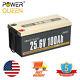 25.6v 100ah 2560wh Lithium Battery 100a Bms Deep Cycle Lifepo4 For Solor Rv
