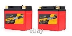 2 Pack 12V 8Ah LiFePO4 Lithium Iron Phosphate Deep Cycle OFF grid RV ATV Battery