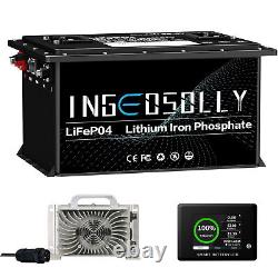 36V 100Ah Golf Cart LiFePO4 Lithium Battery 10000+ Cycle 200A BMS + 20A Charger