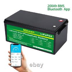 36V 135Ah Lifepo4 Lithium Battery Deep Cycle 200A Bluetooth BMS For Golf Cart