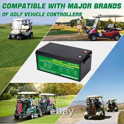 36V 135Ah Lifepo4 Lithium Battery Deep Cycle 200A Bluetooth BMS For Golf Cart