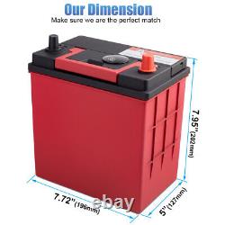 40B19L 12V 20Ah 700CCA Lithium Iron Phosphate Battery LiFePO4 BMS Rechargeable