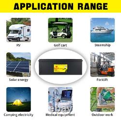 48V 100Ah LiFePO4 Battery Lithium Iron Camper Van Marine Off Grid Applications