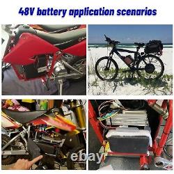 48V 30Ah LiFepo4 Lithium Battery Pack for 1500W Electric Bike Scooter 40A BMS