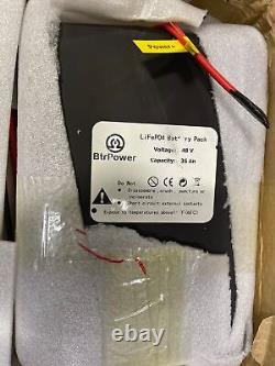 48V 35Ah Lifepo4 Lithium Battery Pack for EBike Scooter 2000W 5A Charger 50A BMS