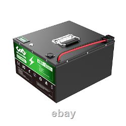 48V 50Ah LiFePO4 Lithium Battery Metal Case Deep Cycles for Outdoor RV Golf cart