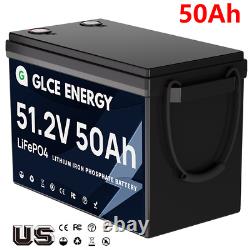 48V 50Ah LiFePO4 Lithium Battery with BMS RV GolfCart