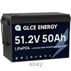 48V 50Ah LiFePO4 Lithium Battery with BMS RV GolfCart