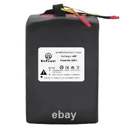 48V Lifepo4 20Ah 30Ah 35Ah Lithium Battery for EBike Scooter 2000W with Charger