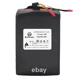 48V Lifepo4 Battery 20Ah 30Ah 35Ah Lithium for EBike Scooter 2000W with Charger