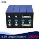 (4pcs) 3.2v 280ah Battery Lifepo4 Lithium Iron Phospha Large Capacity For Rv Ev