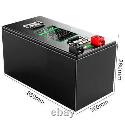96V 200Ah LiFePO4 Lithium Iron Phosphate Built-In BMS Rechargeable Battery Pack