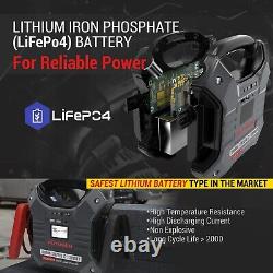 AUTOGEN 12V & 24V Jump Starter 10000Amp Lithium Iron Phosphate (LiFePO4)