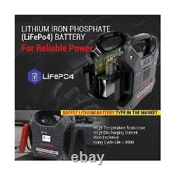 AUTOGEN 12V & 24V Jump Starter 10000Amp Lithium Iron Phosphate (LiFePO4) Batt