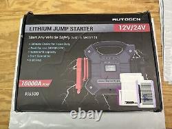 AUTOGEN 12V & 24V Jump Starter 10000Amp Lithium Iron Phosphate (LiFePO4) PJS500