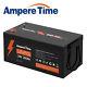 Ampere Time 24v 200ah Lifepo4 Deep Cycle Lithium Battery For Solar/backup Power