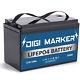 Bluetooth 12v 100ah Lifepo4 Lithium Iron Battery 1.28kwh For Solar Rv Off-grid
