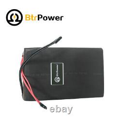 BtrPower 48V 20Ah Lithium LiFePo4 Rechargeable Battery Pack For 1800W Ebike