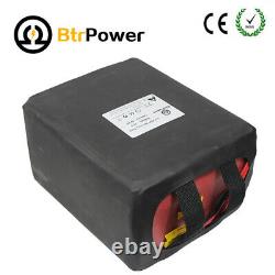 BtrPower 72V 20Ah LiFepo4 Lithium Battery Pack for 1500 W Electric Bike 50 ABMS