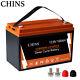 Chins 12v 100ah Lifepo4 Smart Lithium Iron Battery With Built-in Bluetooth For Rv