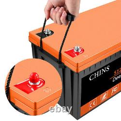 CHINS 12V 400Ah LiFePO4 Lithium Iron Phosphate Deep Cycle Battery BMS