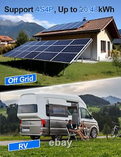 ECO-WORTHY 12V 100AH LiFePO4 Lithium Battery Newsletter RV Solar Panel