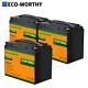 Eco-worthy 36v 48v 50ah 100ah Lifepo4 Lithium Battery Solar System Rv Golf Cart