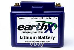 EarthX ETX36D Lithium Iron Phosphate Battery (LiFePo4) for Motorcycle PowerSport