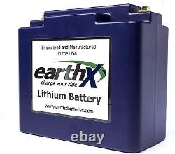 EarthX ETX36D Lithium Iron Phosphate Battery (LiFePo4) for Motorcycle PowerSport