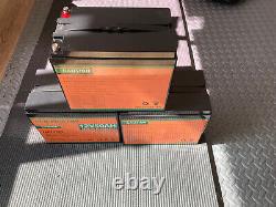 Eco-Worthy 12V 50Ah LiFePO4 Deep Cycle Lithium Battery. Barely used. 3x QTY