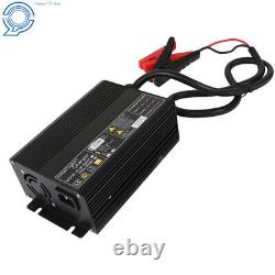 For Lifepo4 Lithium Iron Maintainer Adapter Battery Charger 14.6V 30A