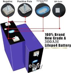 GOODBUY Grade A 302Ah LiFePO4 3.2V Lithium Ion Battery Cell 2PACK