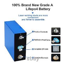 Grade A 4PCS 3.2V 230Ah Lifepo4 Battery Lithium Iron Phosphate Solar USA New