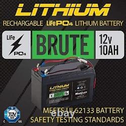 HOT SALE MarCum 12V 100Ah LiFePO4 Lithium Battery for RV Off-grid Trolling Motor