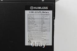 Humless 5 kWh Battery (LiFePO4) Lithium-Iron battery