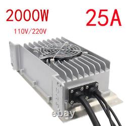 IP66 Waterproof 25A 12V72V Lithium Ion Lithium Iron Phosphate Charger Vehicle