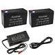 Kastar 12v 7ah Lifepo4 Lithium Iron Phosphate Battery 14.6v 3a Fast Charger
