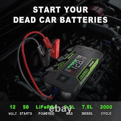 LOKITHOR J3250 Jump Starter Lithium Iron Phosphate (LiFePO4) Car Starter Battery