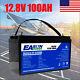 Lifepo4 12v 100ah Deep Cycle Lithium Iron Battery For Rv Off Grid Solar Battery