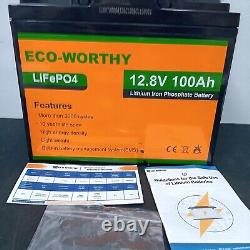 LiFePO4 12.8V 100Ah Lithium Iron Phosphate Battery