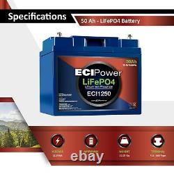 LiFePO4 640WH Solar Charging Kit, Lithium Iron Phosphate Battery, 20A Controller