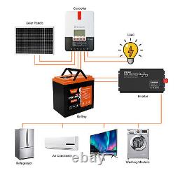 LiFePO4 Battery 12V 50Ah Lithium Iron Phosphate Battery for Camping Boat RV Home