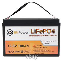 LiFePO4 Battery 12V Volts 100Ah Lithium Iron Battery for Solar Pannel RV Boat