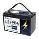 Lifepo4 Lithium 12v 100ah Battery Pack For Rv Marine Solar System With 100a Bms