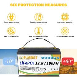 LiFePO4 Lithium Battery 12V 100Ah 200Ah 400Ah Deep Cycle for Solar Off-grid