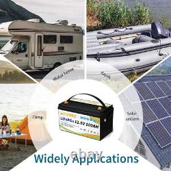 LiFePO4 Lithium Battery 12V 100Ah 200Ah 400Ah Deep Cycle for Solar Off-grid