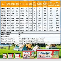 LiFePO4 Lithium Battery 12V 120Ah BMS 10000+cycles for RV Solar Boat Off-grid