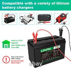 LiFePO4 Lithium Battery 12V 180Ah 120Ah 100Ah Deep Cycle for Solar Off-grid lot